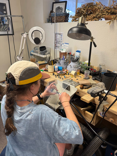 My Jewelry Bench Is a Disaster (and I’m Okay With That)